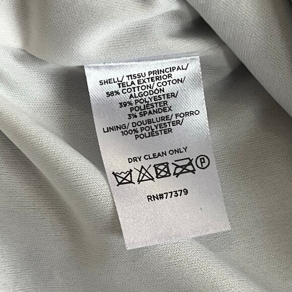 Ann Taylor Women's Black and White Plaid Sheath Dress Size 14 - Picture 8 of 10